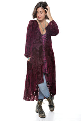 Jezebel Velvet Burnout Duster