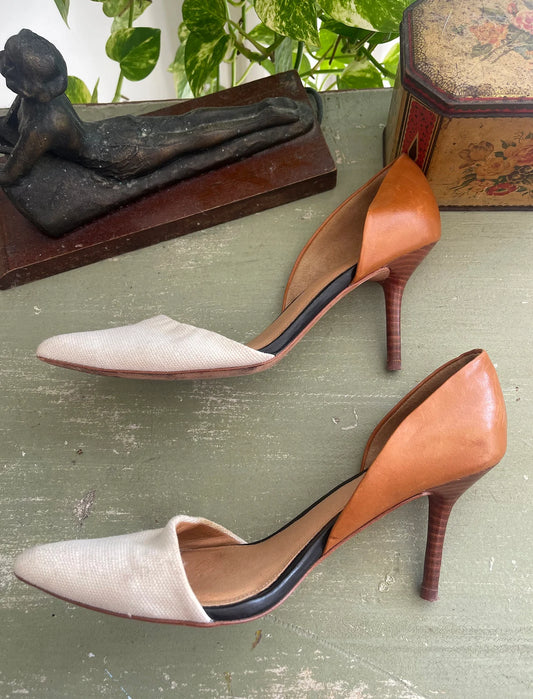 90s Coach Leather Pumps