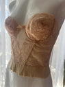 Vintage Fredrick’s of Hollywood Peachy Pink Lace 34B
