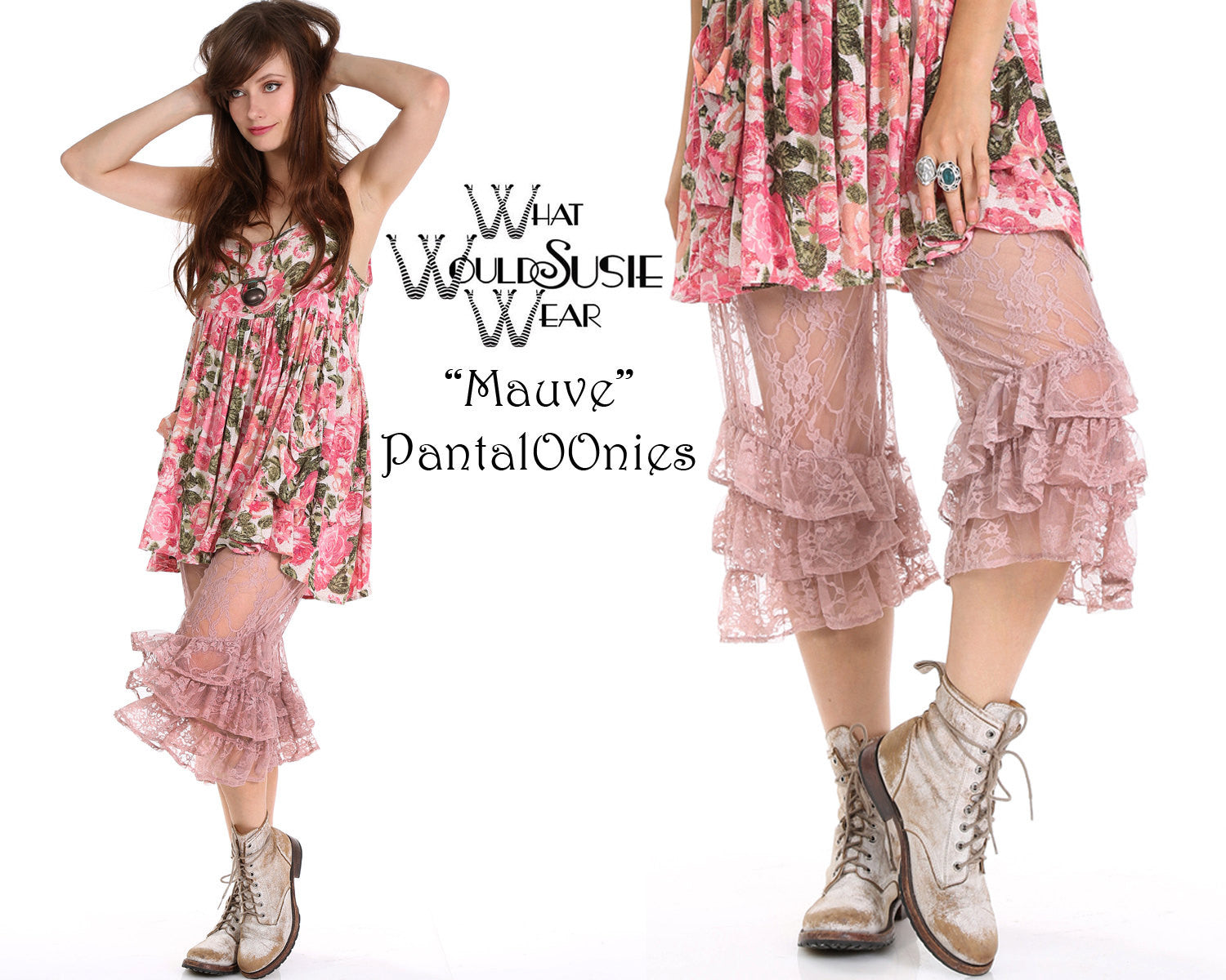 Mauvey Lavender Lace PantalOOnies