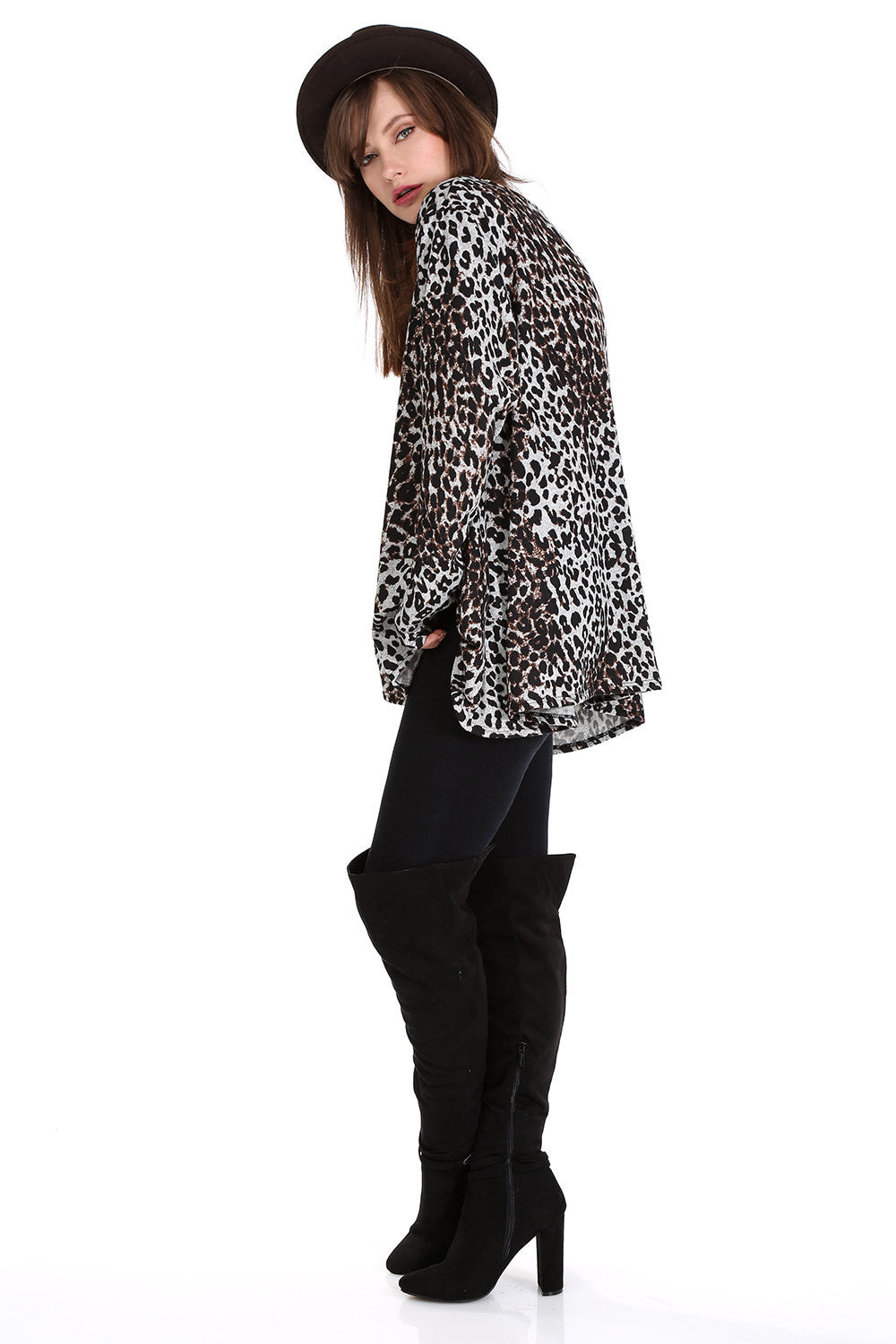 Nala Leopard Frenchie Top